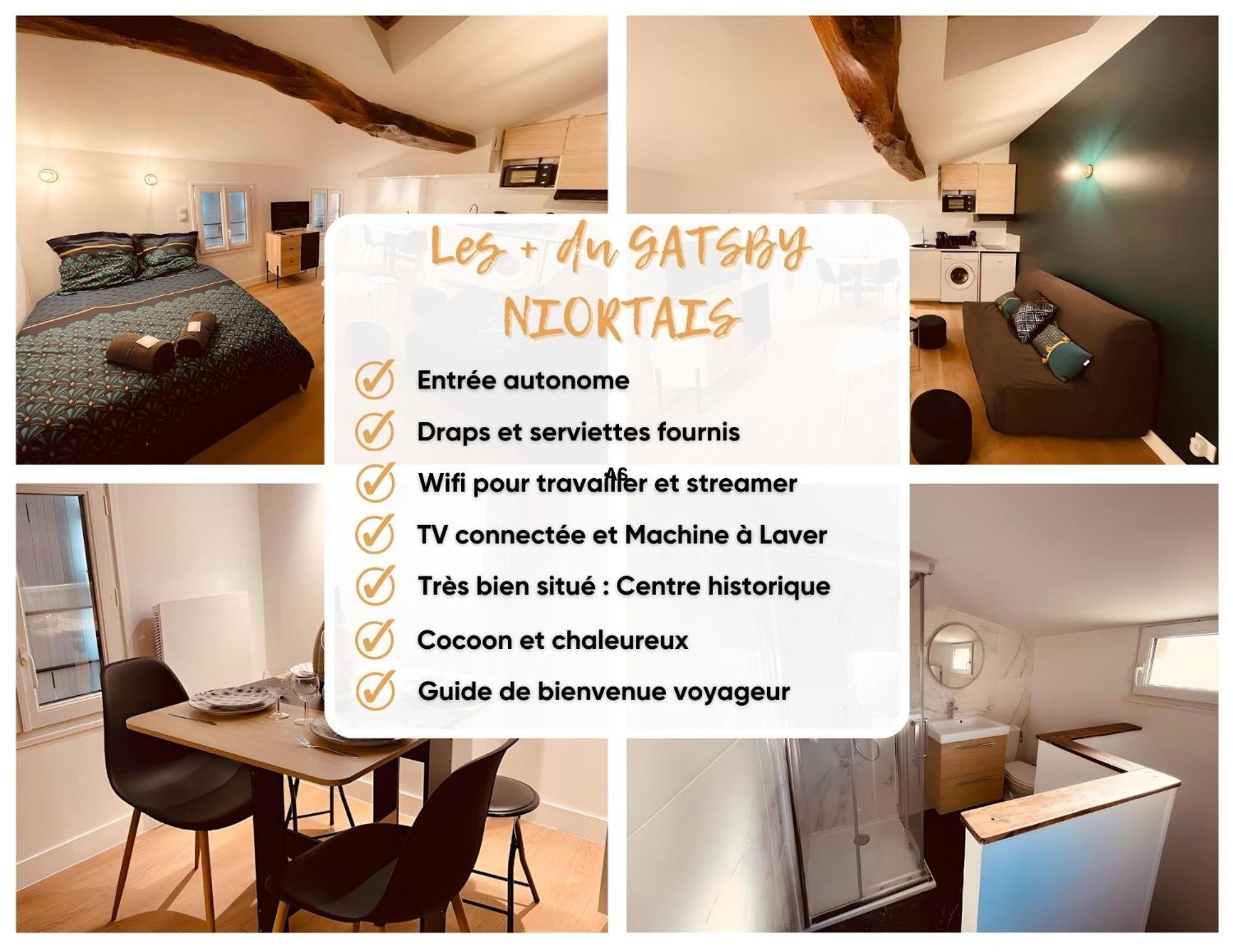 Le Gatsby Niortais - Home Homy Экстерьер фото